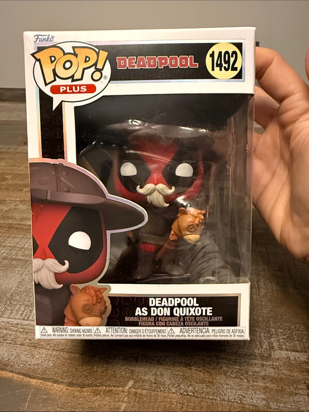 NIB! Deadpool as Don Quixote Funko Pop Vinyl Bobblehead Figurine #1492!